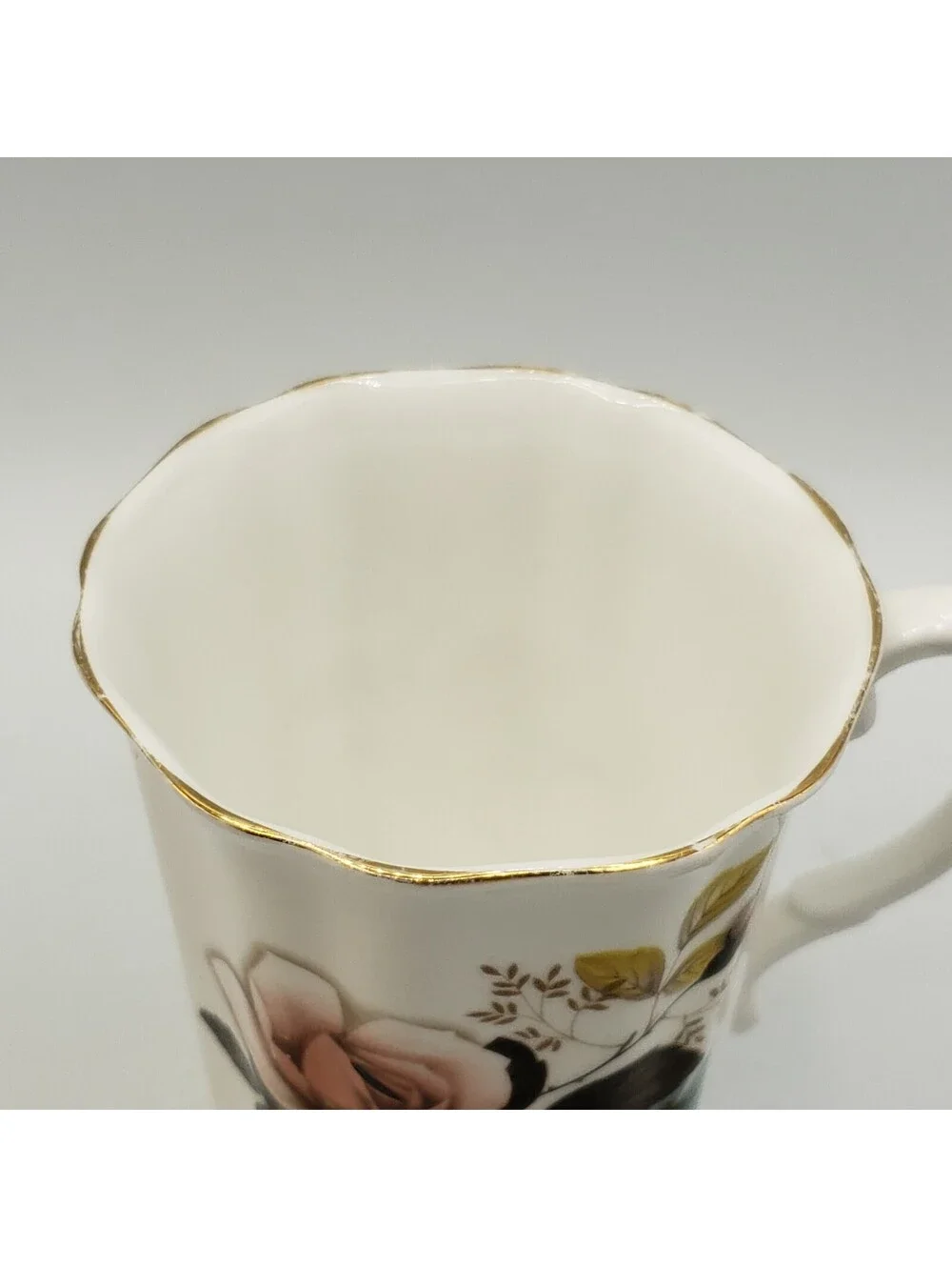 Vintage Royal Grafton Fine Bone China Mug Cup Pink Tea Rose